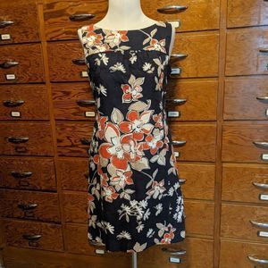 Ann Taylor sleeveless  floral dress